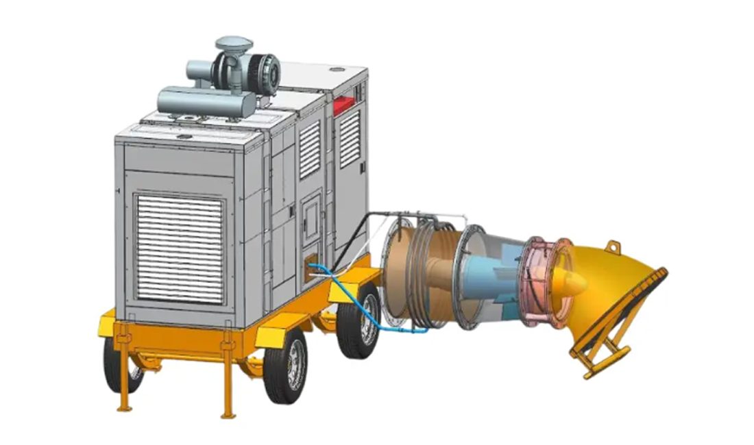 HYDRAULIC DRIVE SUBMERSIBLE PUMP (AVHY SERIES)